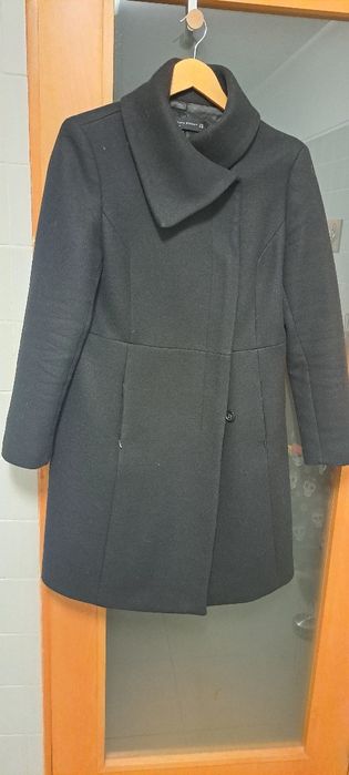 Casaco de Inverno preto marca Zara , em bom estado!, tamanho XL