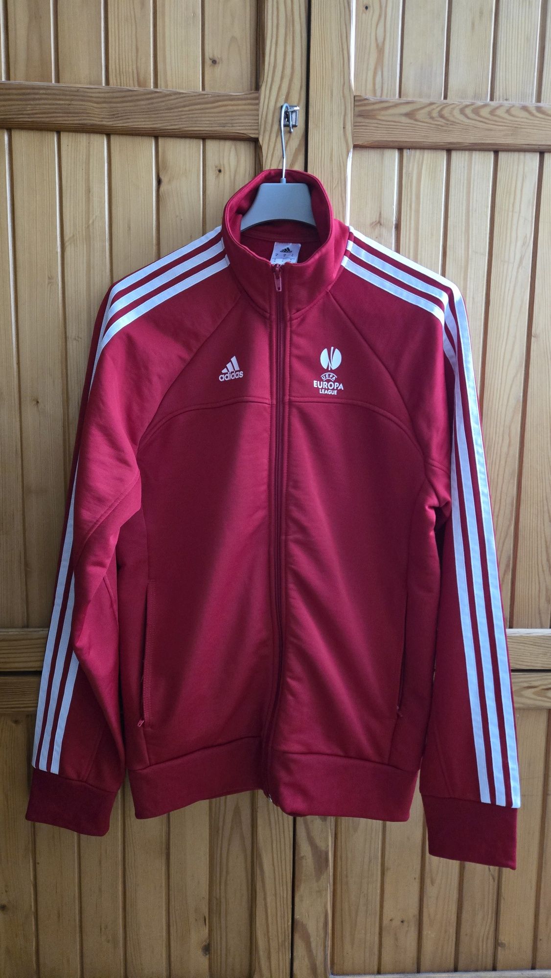 Czerwona bluza Adidas - M