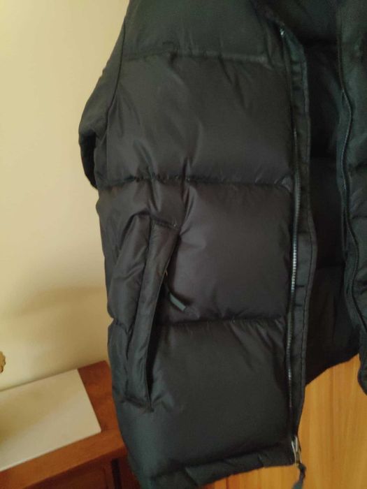 Casaco impermeável  preto impecável