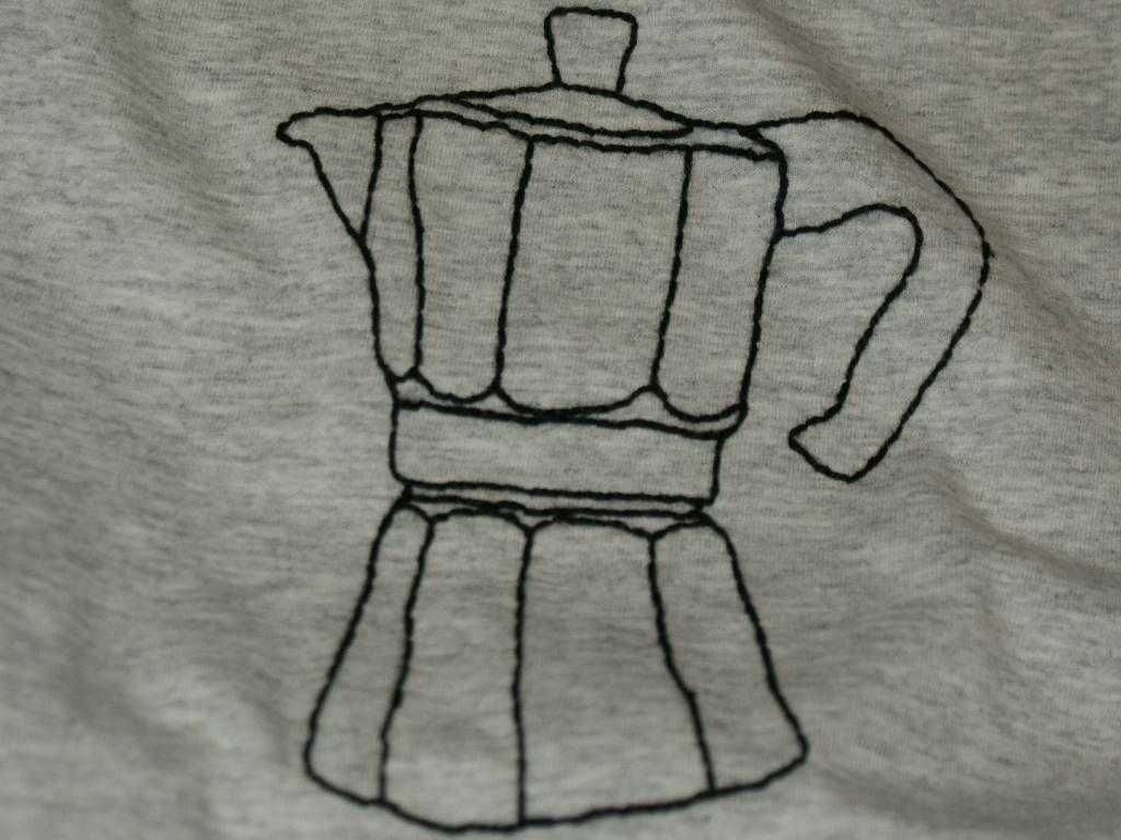 Fruit of the Loom hafty koszulka damska T shirt dwupak AGD grunge S