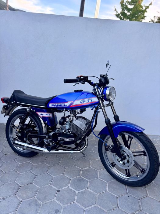 Famel Zundapp XF17 Sport restaurada com doc uncio