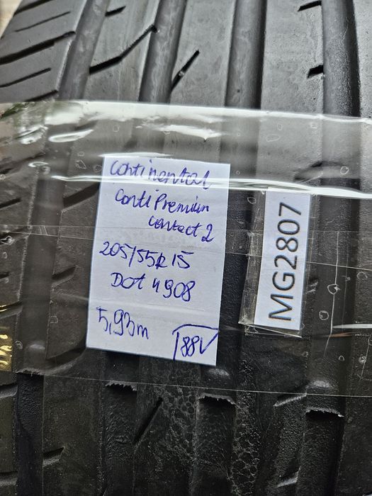 Continental 205/55 r15 ContiPremiumContact 2 /// 6mm!!! Wysyłka