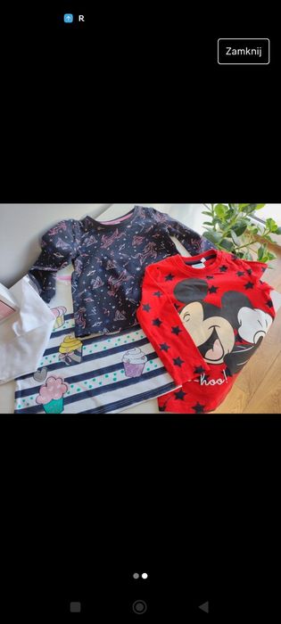 3pak bluzeczki dla dziewczynki
