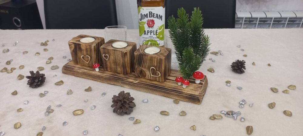 Świeczniki Handmade