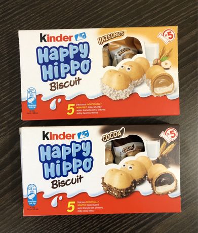 Кіндер, kinder Happy Hippo 103гр