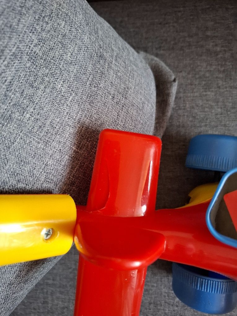 Helikopter jeździk  z uchwytem