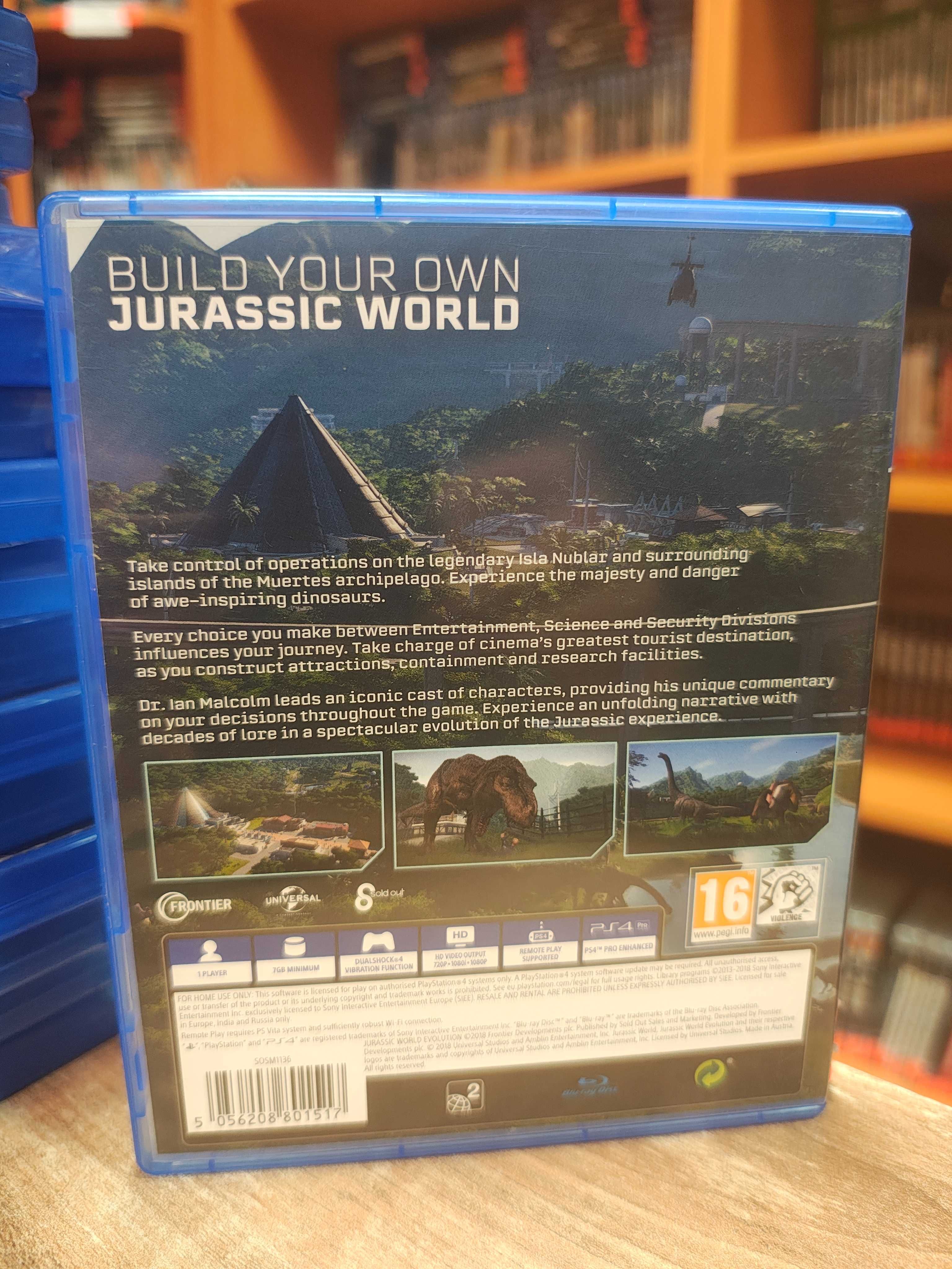 Jurassic World Evolution (PS4) PS5 Wymiana Skup SklepRetroWWA