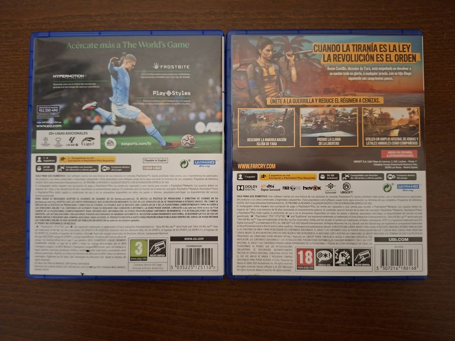 Vendo 2 Jogos Ps5