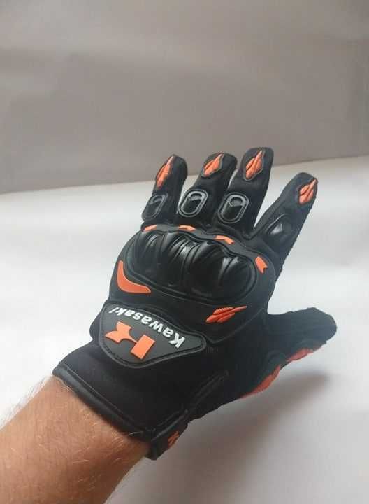 Rękawiczki Kawasaki Pomarańczowe rozmiar M