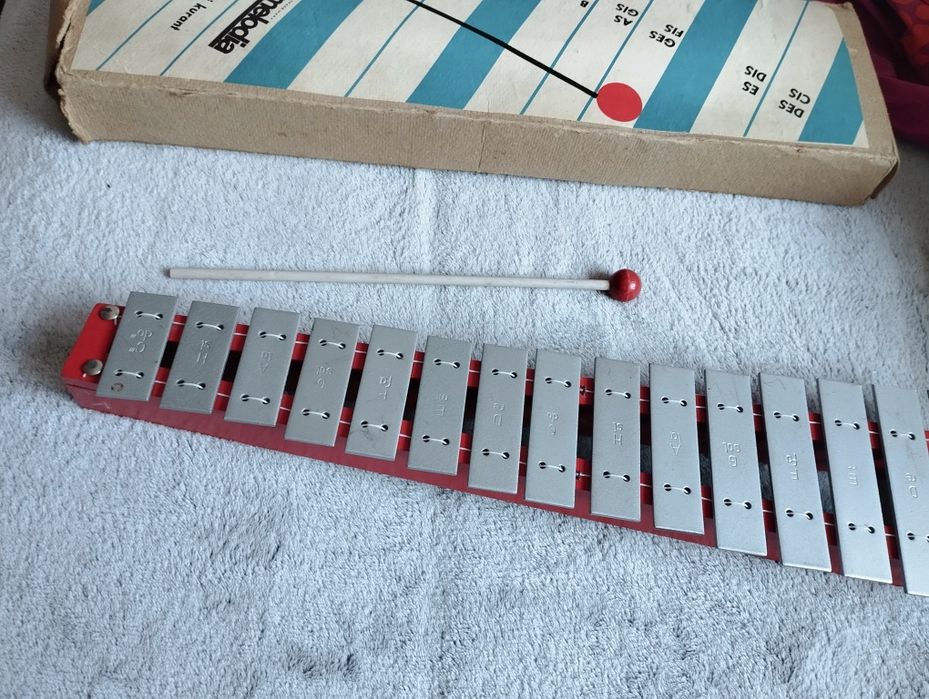Zabawki z pudełkami PRL - 2 sztuki