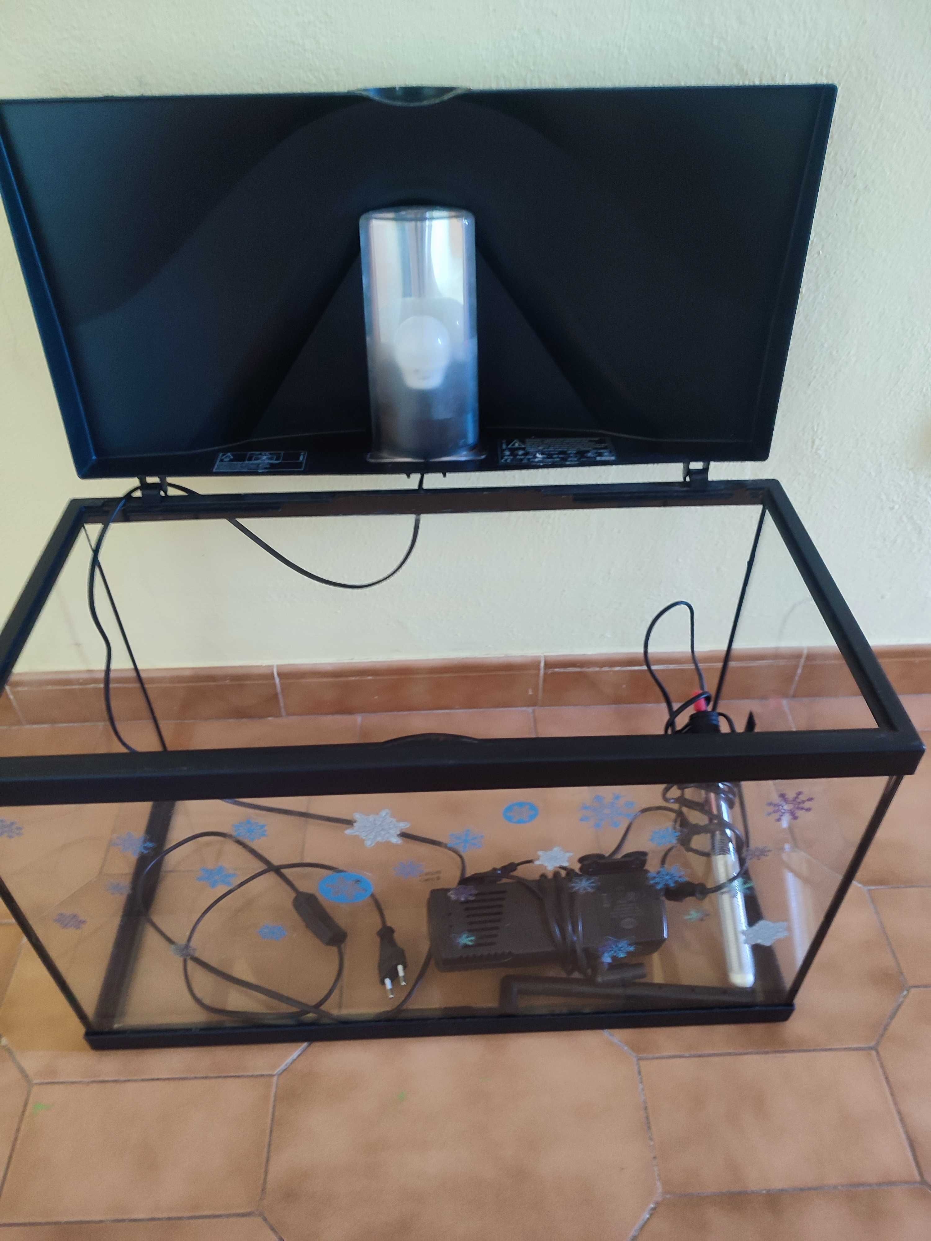 Aquário 65L equipado