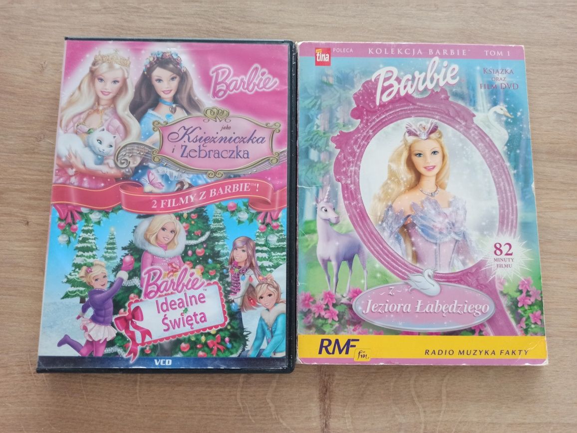 Zestaw kultowych bajek Barbie - 15 bajek - płyty