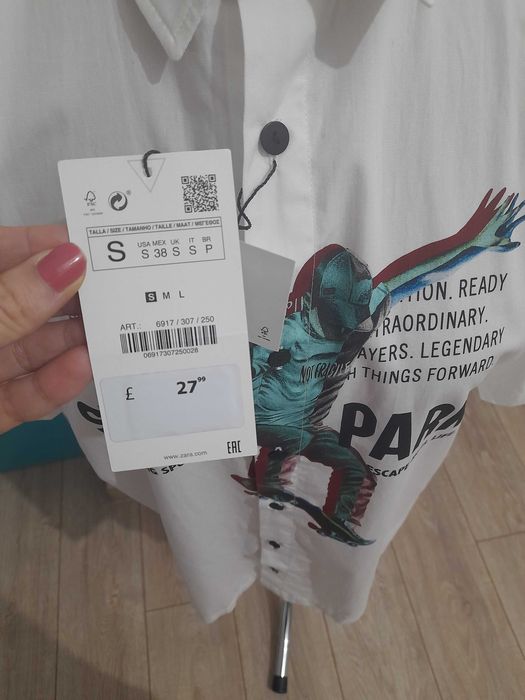 Koszulka ZARA rozmiar S