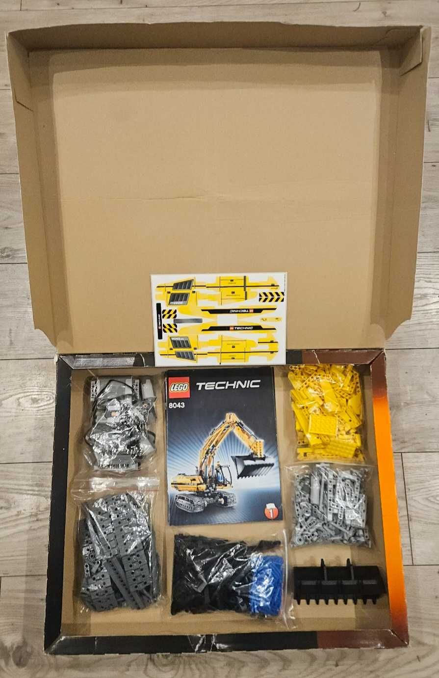 Lego TECHNIC 8043 Koparka - PUDEŁKO