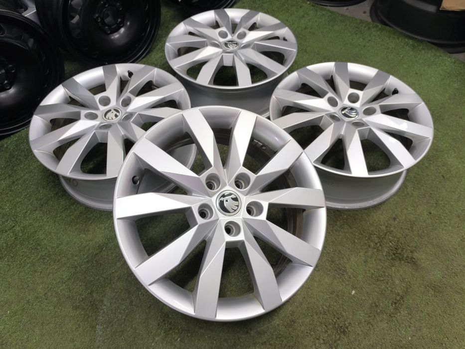 17" felgi 5x112 et48 Oryginalne Skoda Octavia Yeti Wysyłka