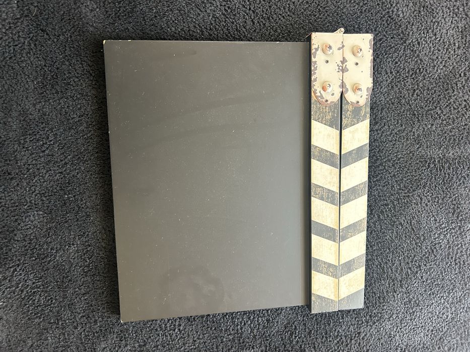 Placa de cinema (como nos filmes)