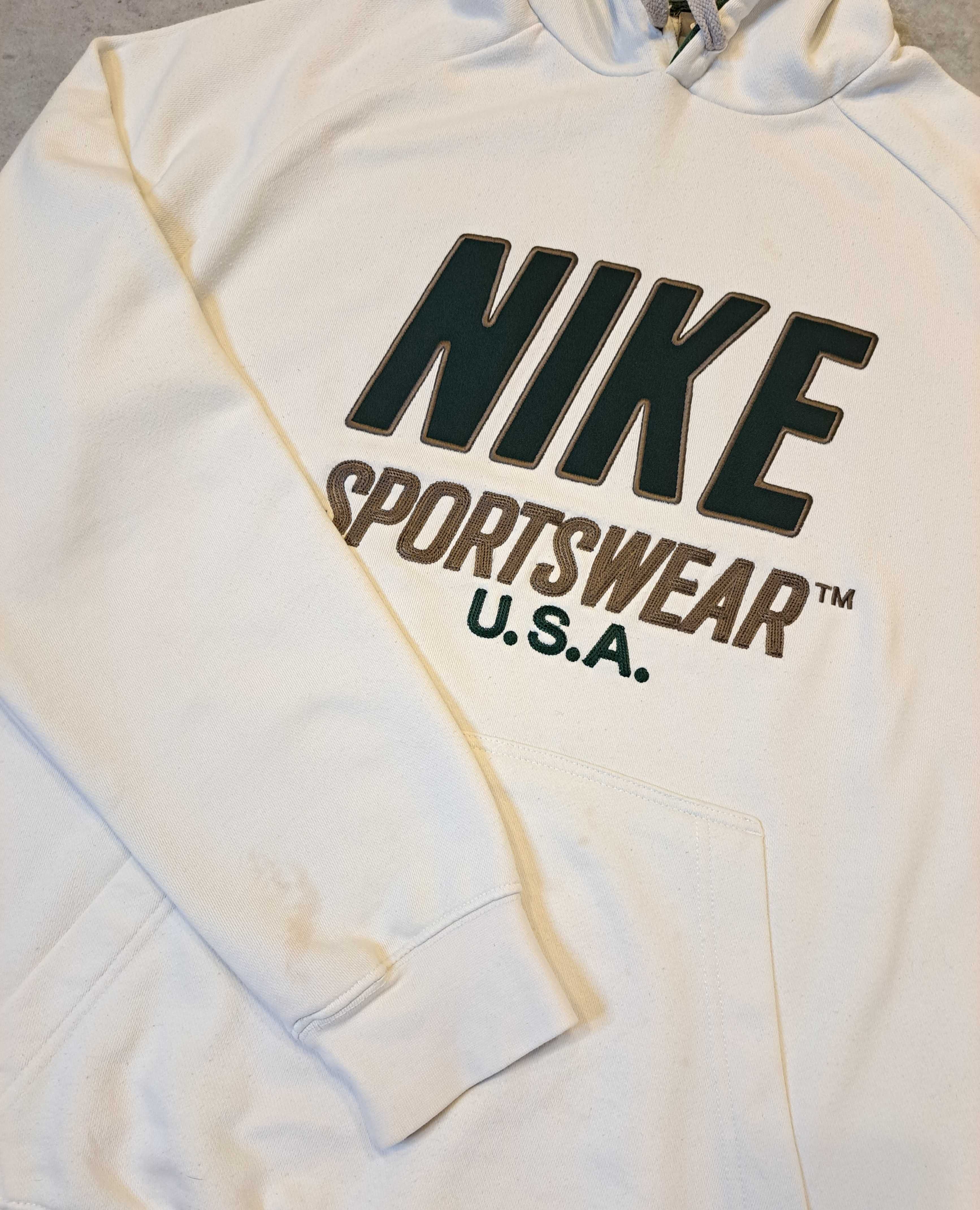 Vintage Bluza z Kapturem Hoodie Nike Spotswear USA