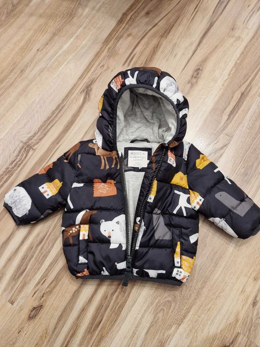 Kurtka niemowlęca 3-6 m. + golf