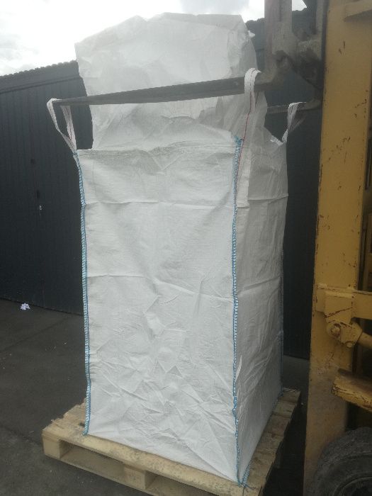 Worki Big Bag Używane rozmiar 86/106/190cm Fartuch górny Lej dolny