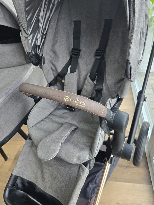 Cybex Priam 2.0 2w1 Manhattan Grey/Rose gold Gondola+ Spacerówka