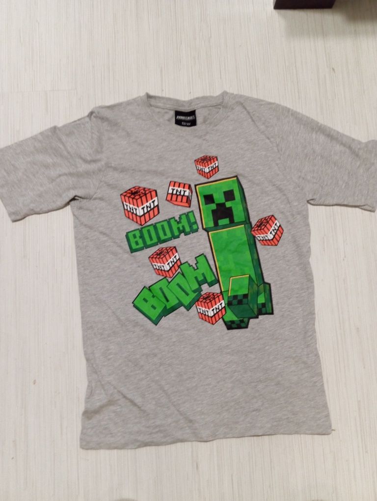 Koszulka Minecraft 158/164 jak nowa