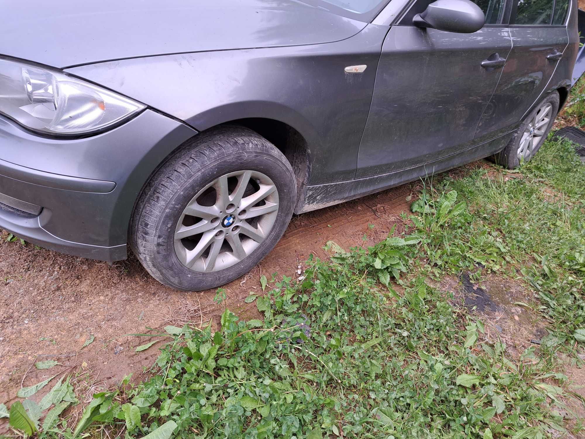 BMW 1 E87 E81 maska zderzak błotnik a52/7 drzwi klapa lusterko lampa