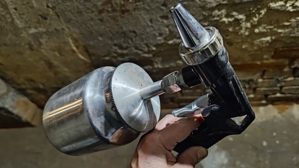 Pistolet do piaskowania