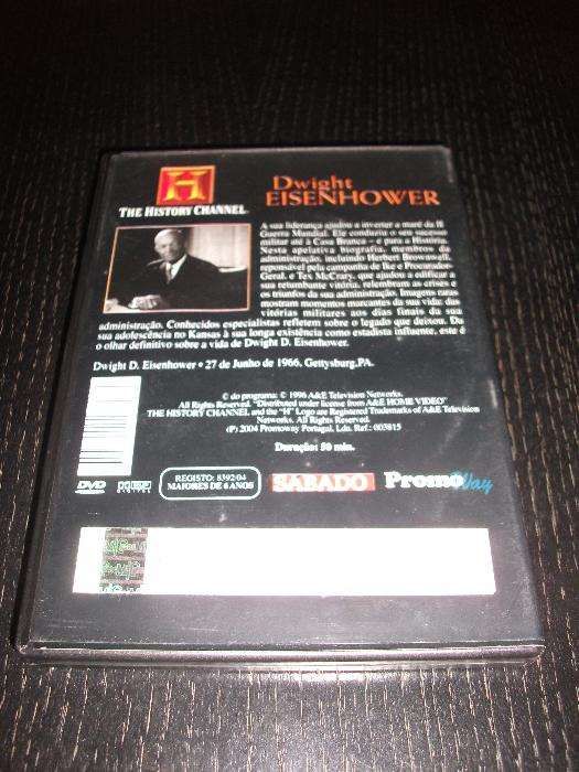 DVD "Dwight Eisenhower" original, novo