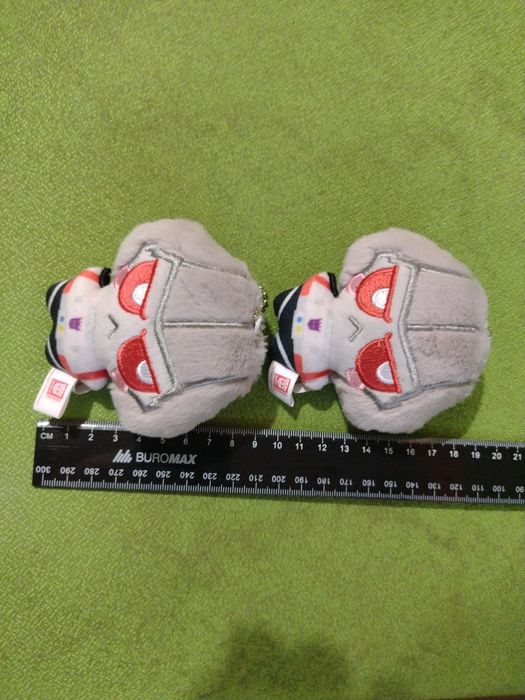 плюші Старскрім1️⃣, Бамблбі2️⃣, Хотрод2️⃣