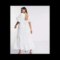 Белое пишное платье ri Desert luxe, разм. Xs-M