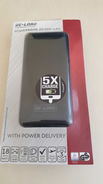 Повербанк Re-Load на 20000 mAh