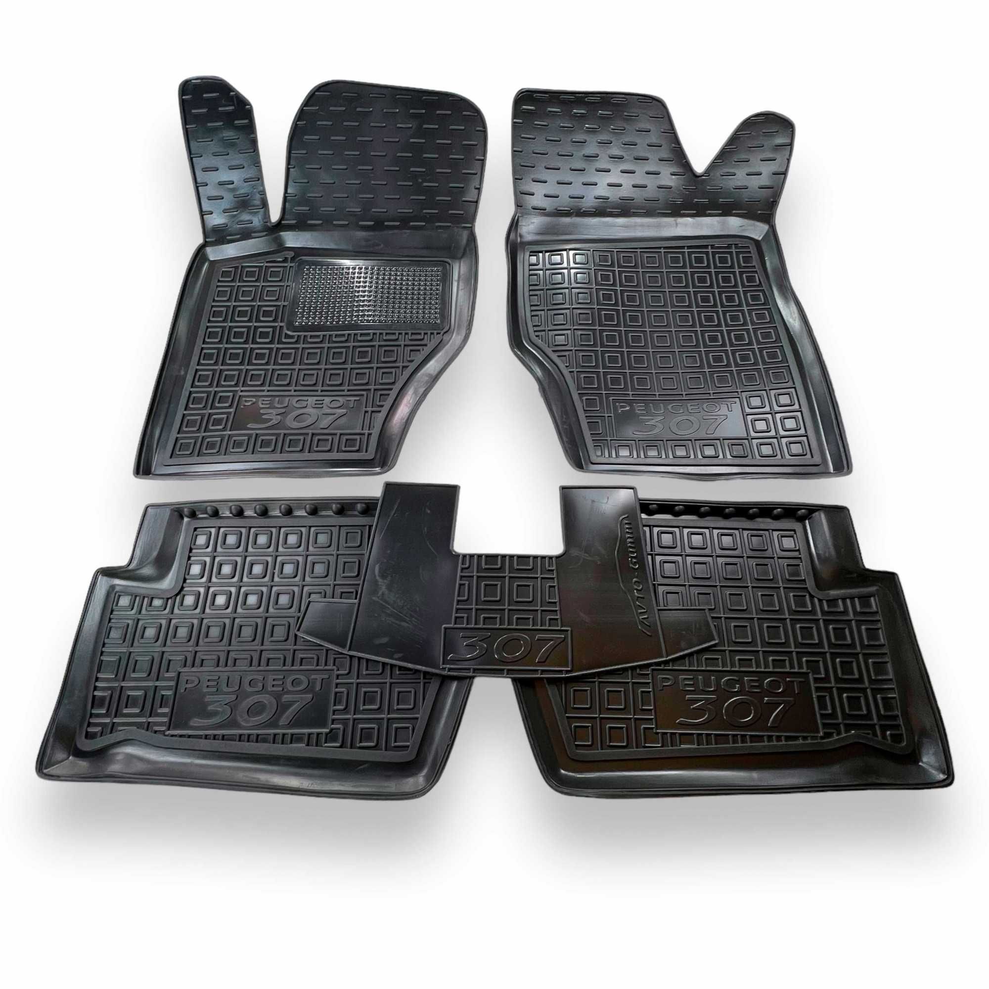 коврики Peugeot 207 308 508 107 605 Partner 307 108 в салон резиновые