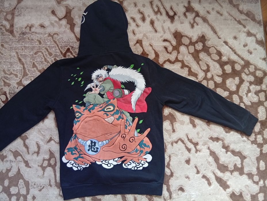 Худі толстовка з аниме принтом Наруто