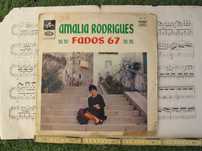 LP Disco Vinil Amália Rodrigues - Fados 67 Antigo