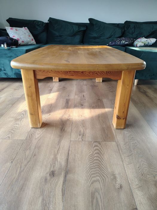 Drewniany stolik kawowy 140x80x50