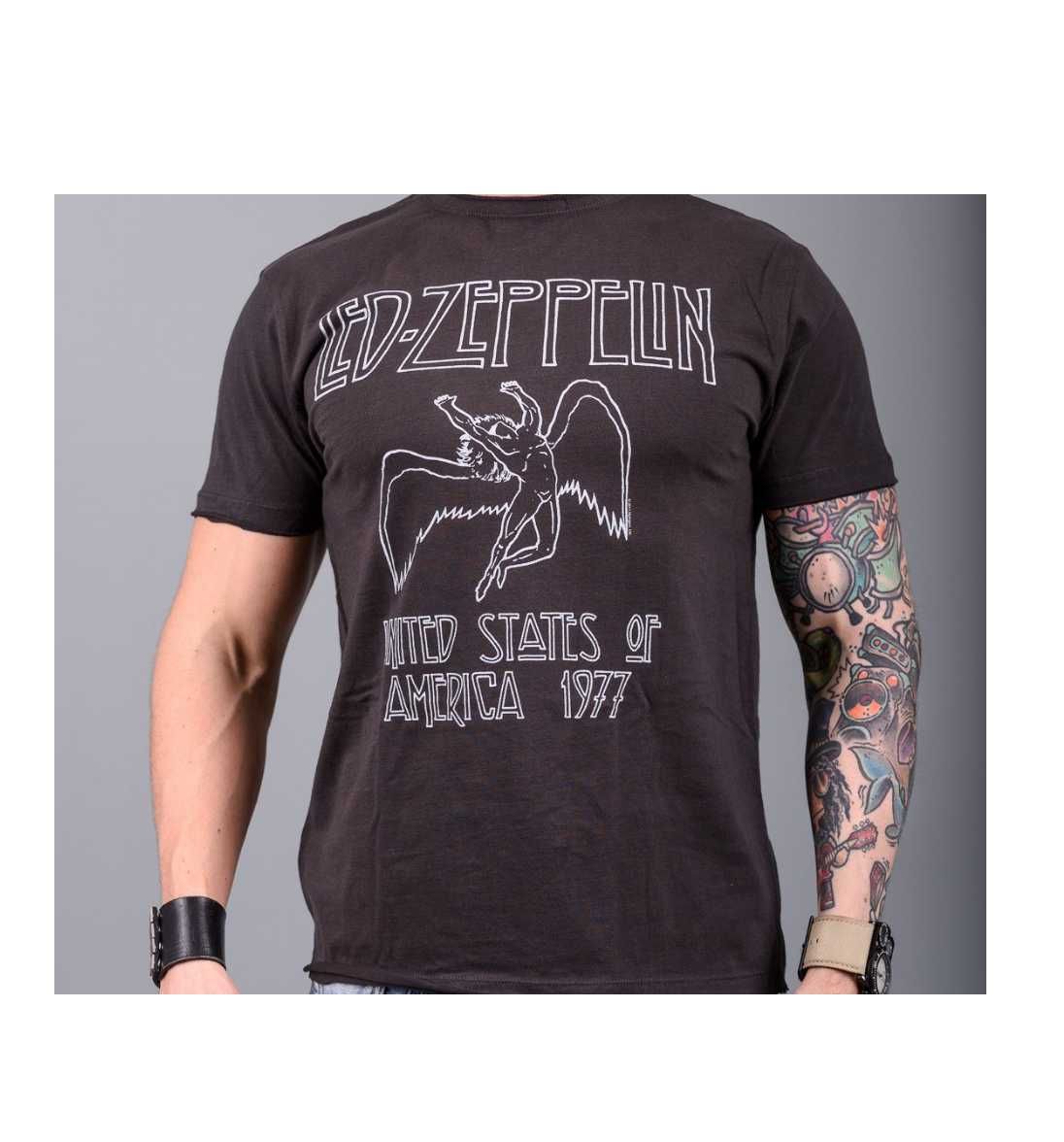 Koszulka,T-shirt w stylu vintage LED ZEPPELIN Roz. S meski Nowa, UK