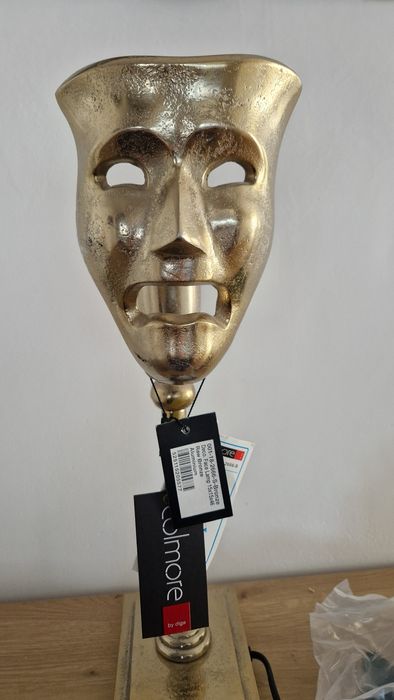Oryginalna Lampa Maska Diga Colmore NA PREZENT Raw Bronze Aluminium