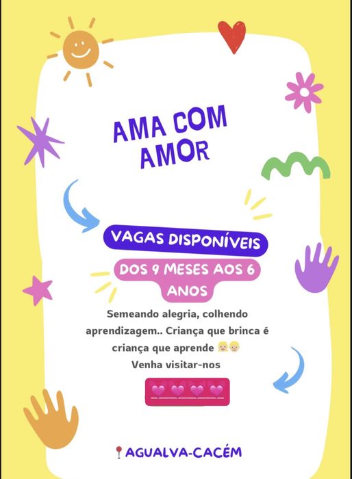 Serviço de ama “AMA COM AMOR”