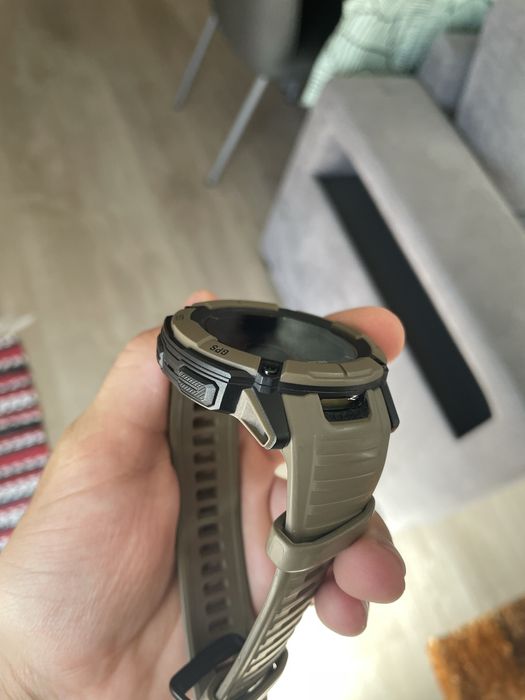 Relógio Garmin Instinct 2X Solar Tactical castanho