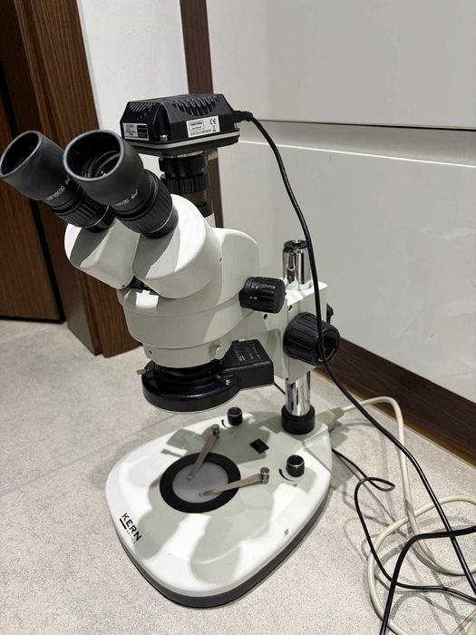 Mikroskop stereoskopowy KERN OZL 464 z kamerą cyfrową ODC824