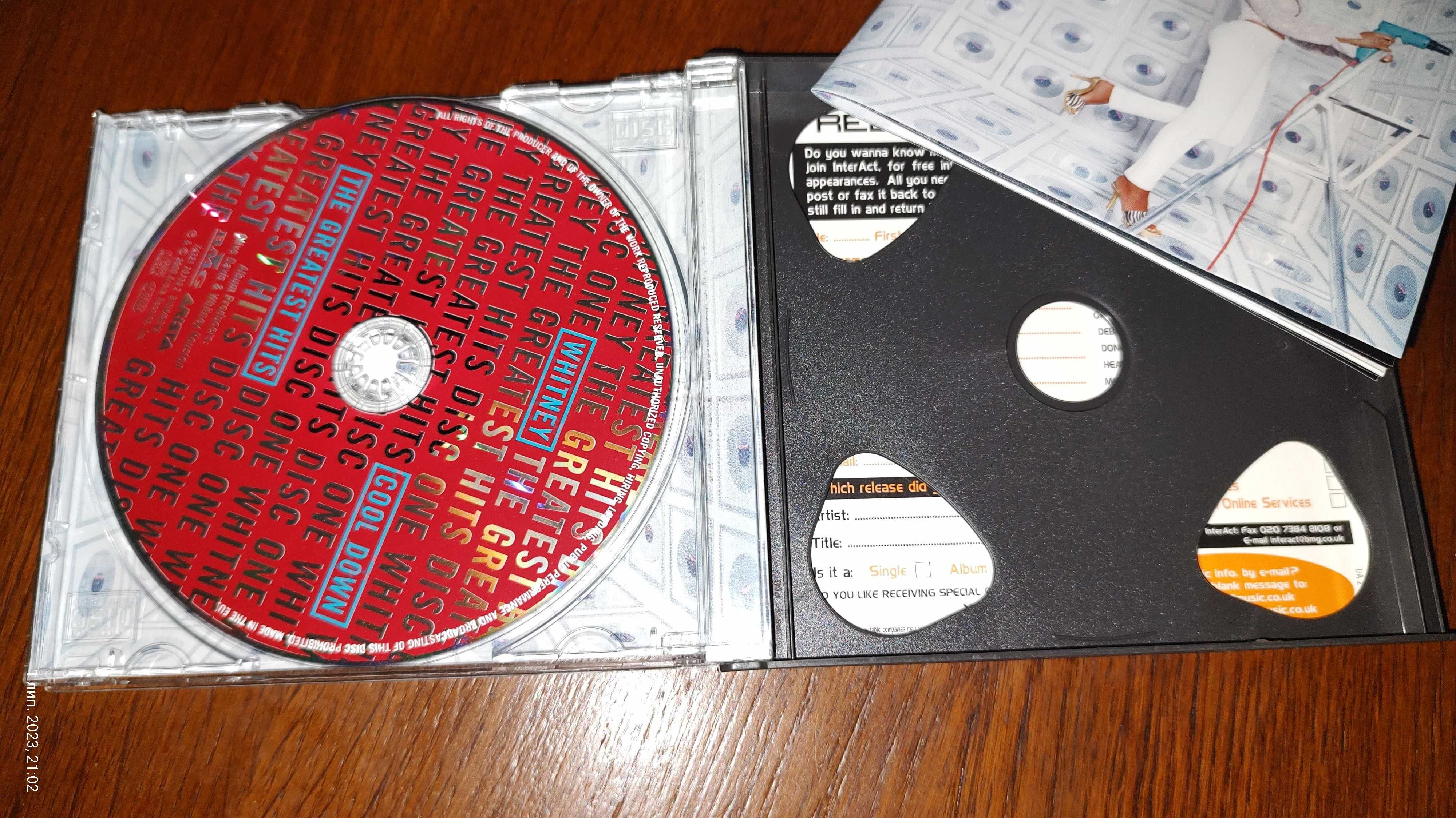 box set, 2CD, Whitney Houston The Greatest Hits (фірма)