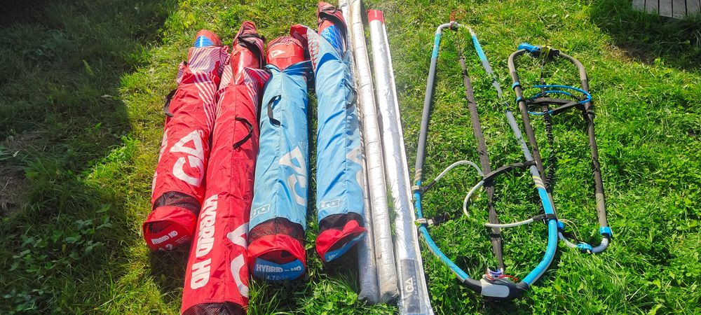 Windsurfing kpl zestaw deska fanatic 100 żagle gaastra 4,2 4,7 5,6 6,4