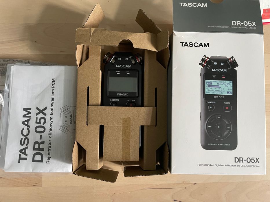 Nowy rejestrator dyktafon TASCAM DR-05X