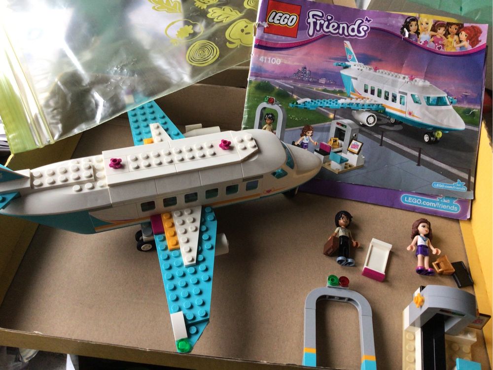 Lego Friends 41100 Prywatny Odrzutowiec, bez pudełka