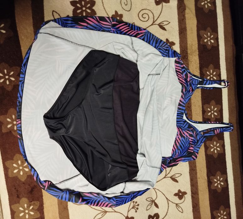 Strój kąpielowy jednoczęściowy z sukienką Janina rozmiar XL stan ideal