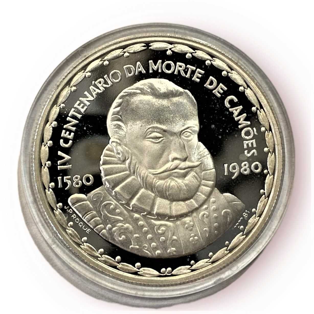 Estojo Moeda - Portugal 1000 Escudos 1983 - IV Centenario