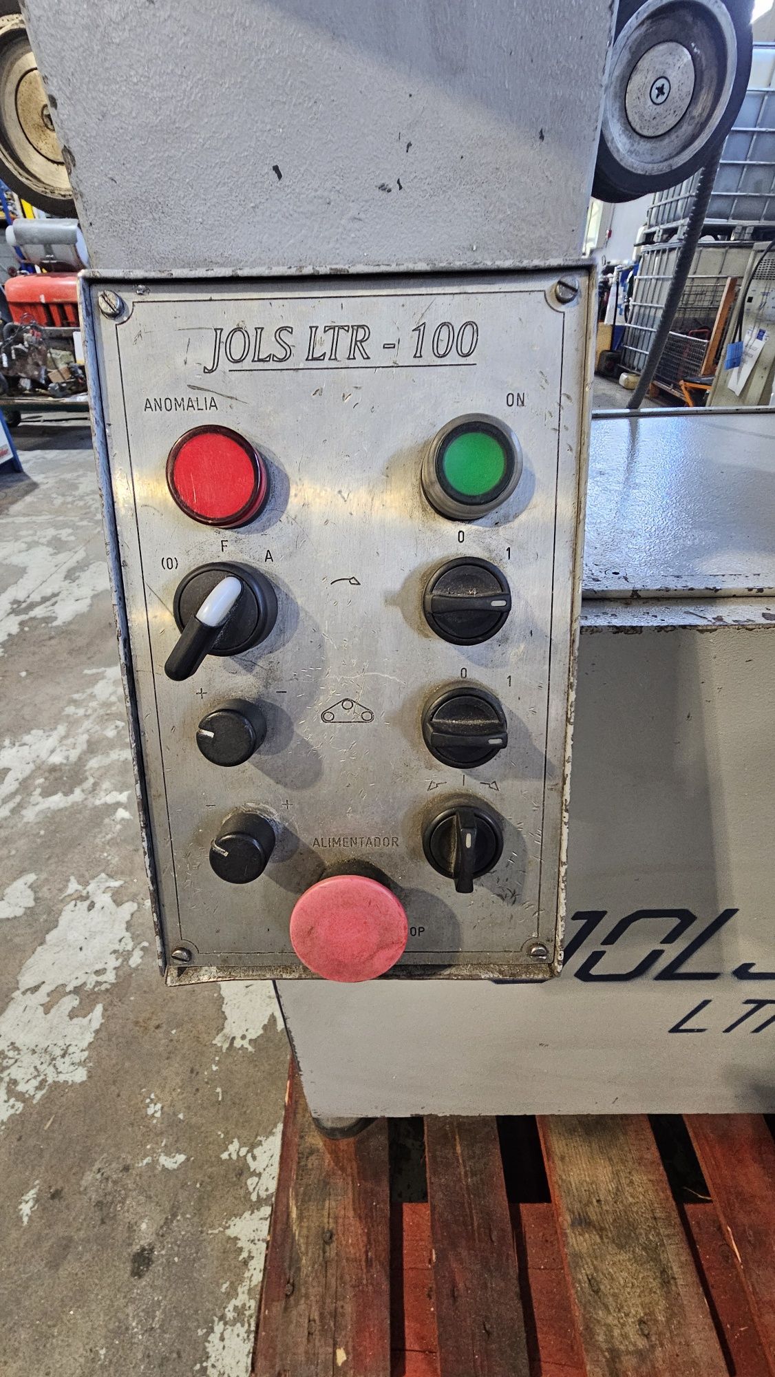 Maquina de polir inox