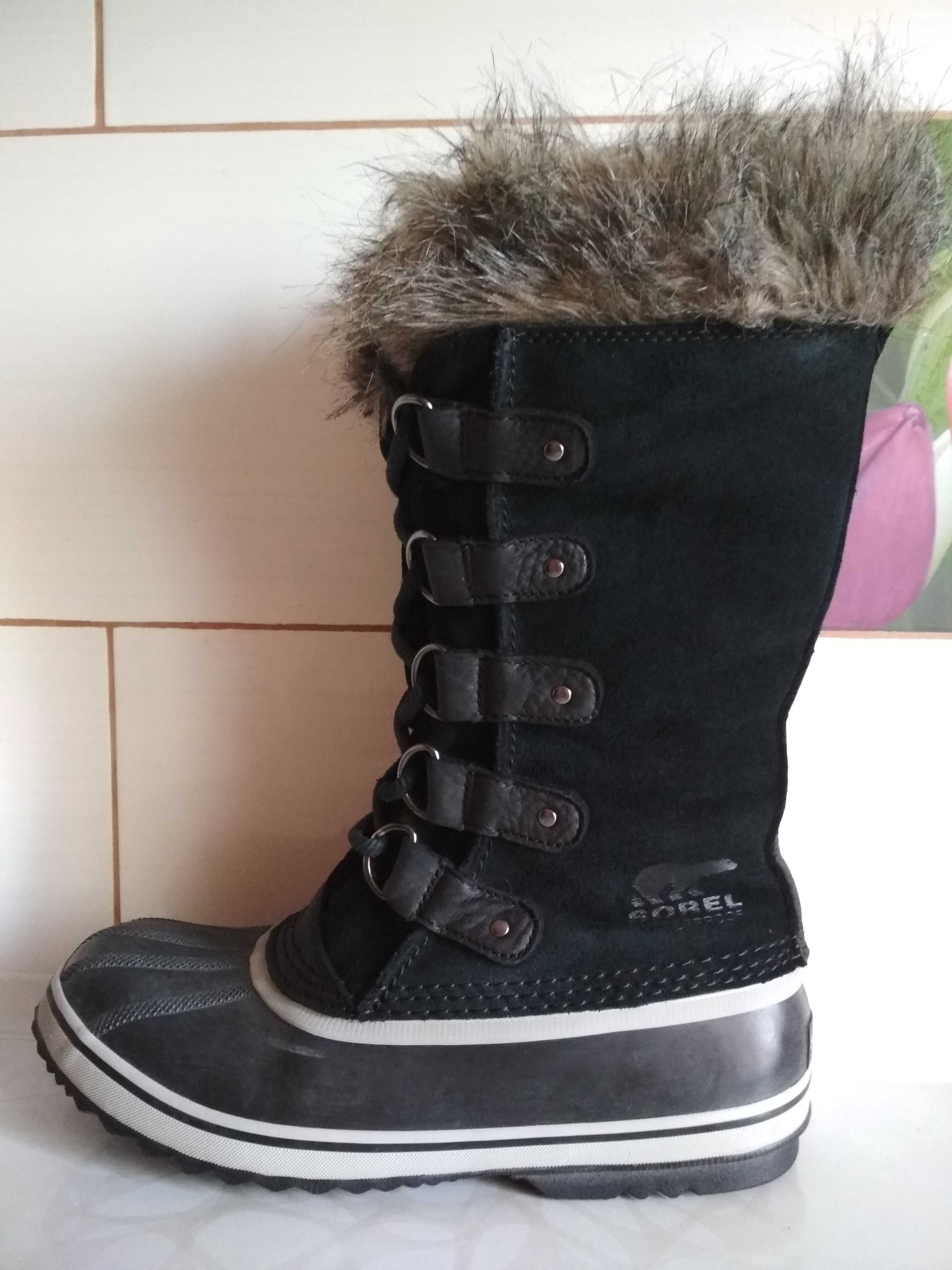 Сапоги зимние Sorel Waterproof 40 размер