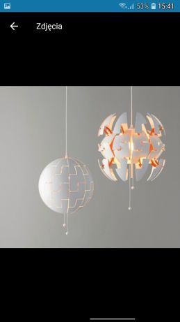 Sprzedam żyrandol Ikea  ,1 lampka