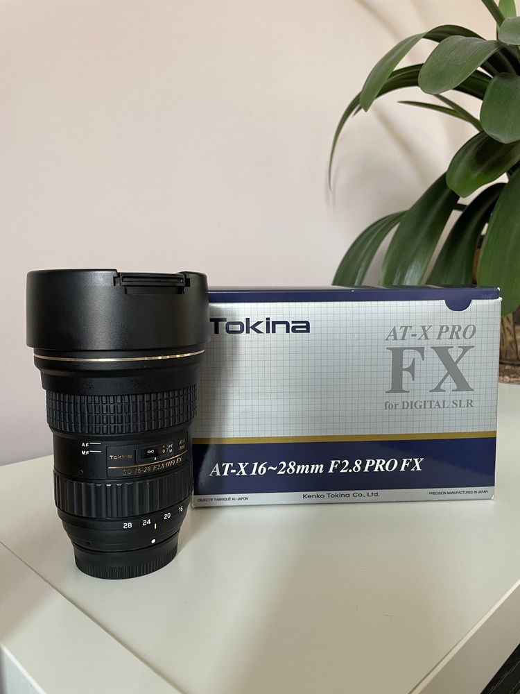 Obiektyw Tokina 16-28 FX Nikon
